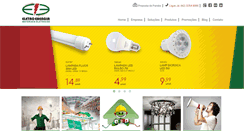 Desktop Screenshot of eletroenergia.com.br